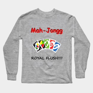 Mah-Jongg Royal Flush Long Sleeve T-Shirt